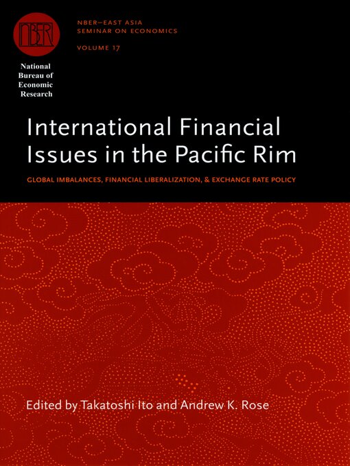 Cover image for International Financial Issues in the Pacific Rim